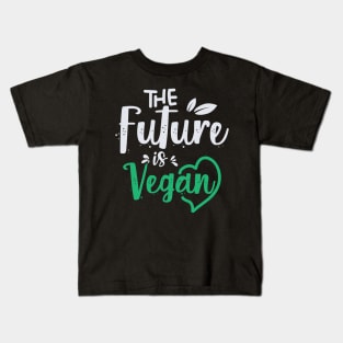 The Futue is Vegan Kids T-Shirt